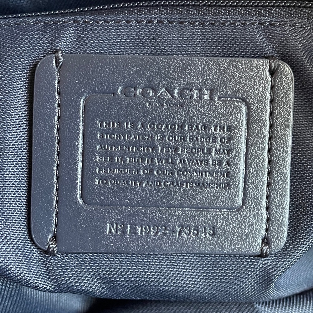 Coach Dalton Bag 31 in Mist/Gunmetal NWT - Picture 3 of 17
